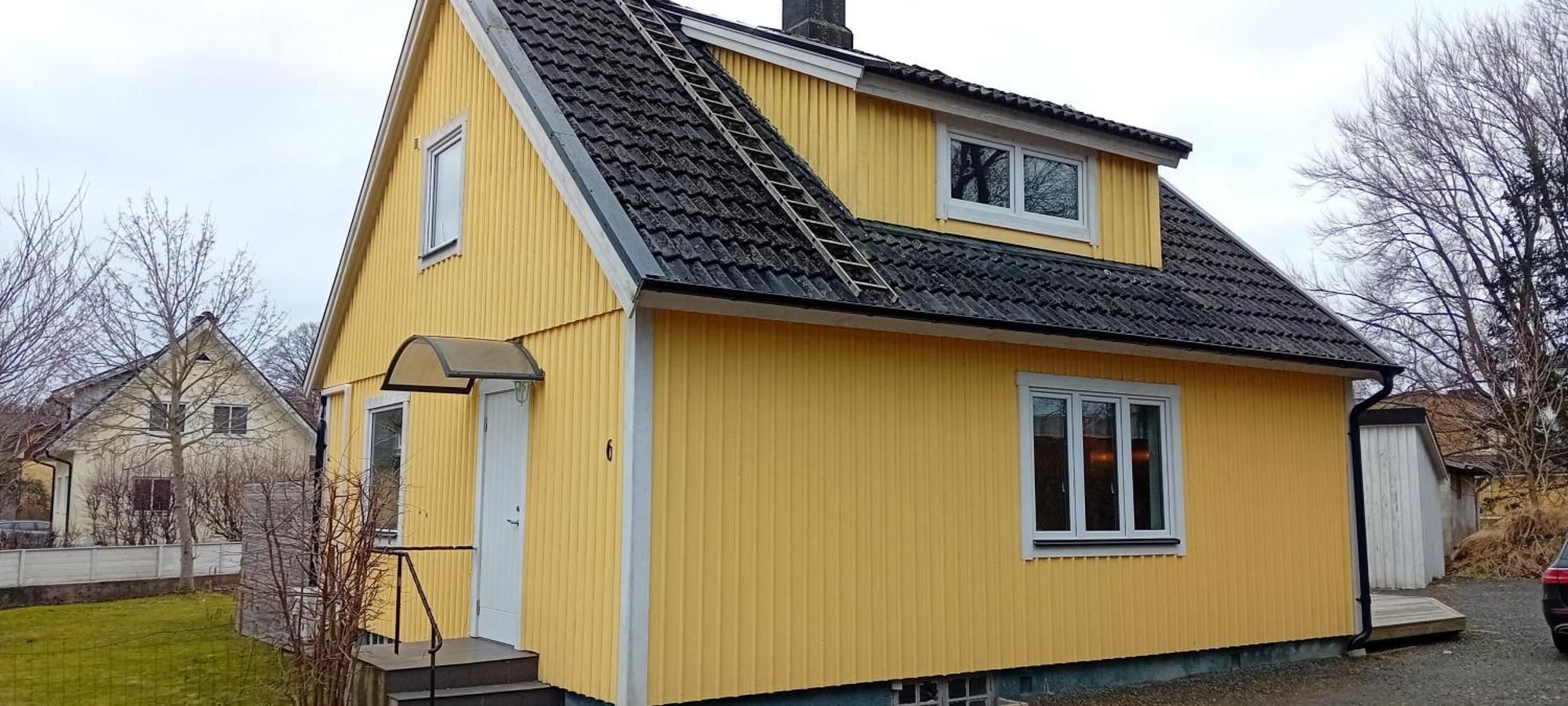 Gula Huset Villa Perstorp Kültér fotó